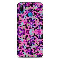 Huawei P20 Lite Uyumlu Kılıf Pembe Delisi (34) Slim Armor Kılıf Kamuflaj