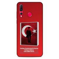 Lopard Huawei P Smart Z Uyumlu Kılıf Atatürk (4) Koruma Kılıfı