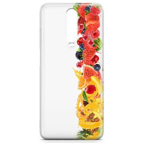 Xiaomi Redmi K30 Kılıf Ananas Nar Meyve Arka Kapak Koruma Desenli Full Koruyucu