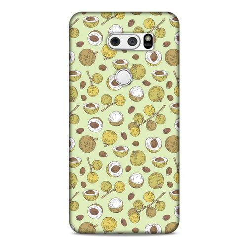 Frutix Longan 01 LG K40S Kılıf Desenli Silikon