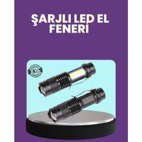 Suya Dayanıklı 4 Modlu Mini Led El Feneri