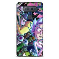 LG K61 Uyumlu Kılıf Rick And Morty (40) Fit Silikon Kılıf Rick D. Sanchez