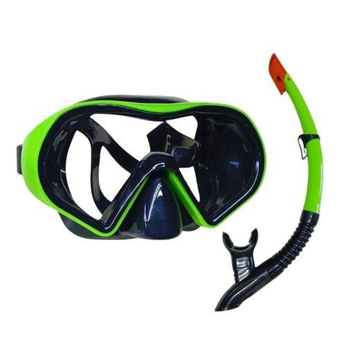 Star Diving Dalış Maskesi ve Snorkel Yetişkin - 51712-YEŞİL
