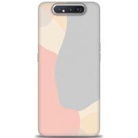 Samsung Galaxy A80 Kılıf HD Baskılı Kılıf - Colors of Colors + Tam Ekran Koruyucu