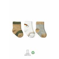 3'lü Penye Rainbow Soket Çorap Bs10113 Nil