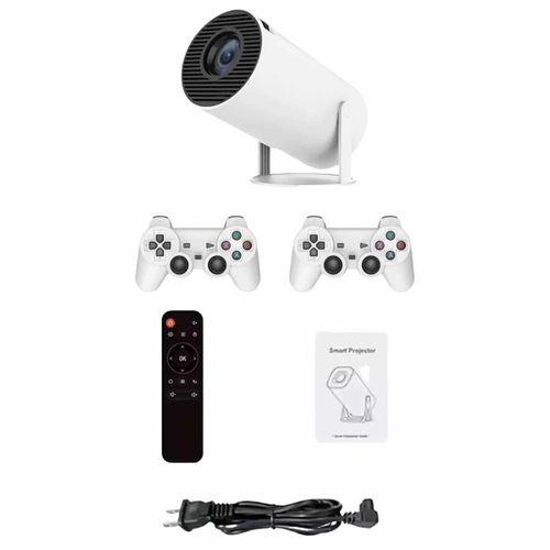 Projeksiyon Cihazı Video Oyun Konsolu Projektör Taşınabilir Ayaklı Çift Kollu 4k Çözünürlüklü