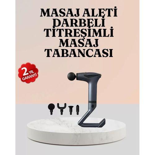Aktüel 3in1 Taşınabilir Şarjlı Titreşimli Masaj Cihazı Çok Fonksiyonlu
