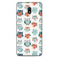 Baykuşlar (16) Desenli Silikon Kapak Telefon Kabı Xiaomi Redmi 8A Kılıf
