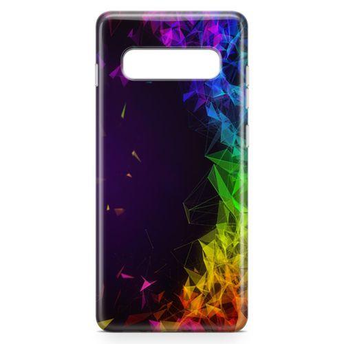 Samsung Galaxy S10 Kılıf Prizma Arka Kapak Koruma Desenli Full Koruyucu