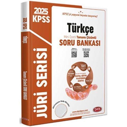 2025 KPSS Türkçe Jüri Serisi Mini Özetli Tamamı Çözümlü Soru Bankası Data Yayınları