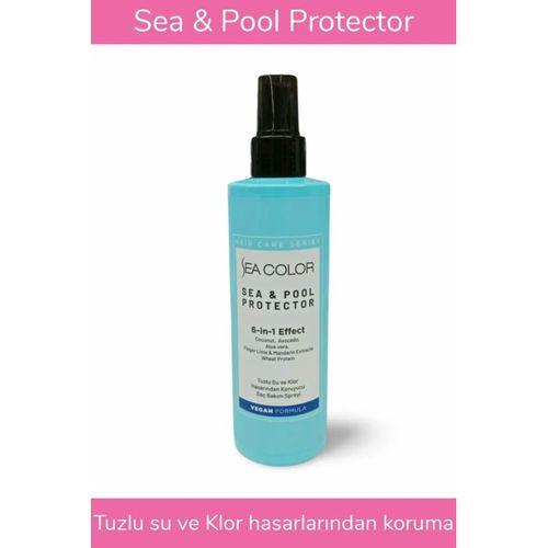 Tuzlu Su ve Klor Hasarından Koruyucu Saç Bakım Spreyi Deniz ve Havuz Saç Spreyi 6'sı 1 Arada