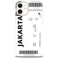 iPhone 12 Kılıf HD Baskılı Kılıf - Jakarta + Tam Ekran Koruyucu
