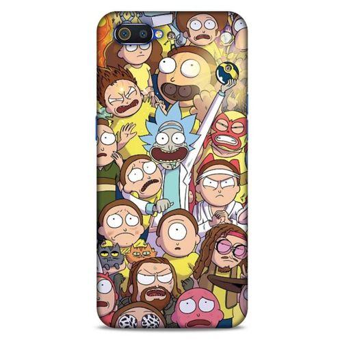 Realme C2 Uyumlu Kılıf Rick And Morty (34) Slim Armor Kılıf Manager Morty