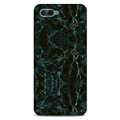 Mermer Desenli (27) Tema Tasarımlı Kılıf Zümrüt Yeşili Oppo Rx17 Neo Kılıf