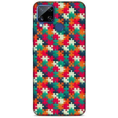 Geometrix 24 Oppo Realme C15 Kılıf Silikon Kapak