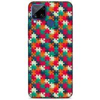 Geometrix 24 Oppo Realme C15 Kılıf Silikon Kapak