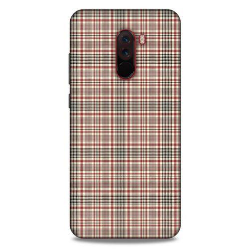 Gömlek (15) Desenli Silikon Kapak Telefon Kabı Xiaomi Pocophone F1 Kılıf