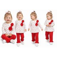 6/12 Ay Kalp Baskılı Penye Bebek Takımı