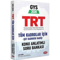 2024 GYS TRT Tüm Kadrolar İçin Konu Anlatımlı Soru Bankası Data Yayınları