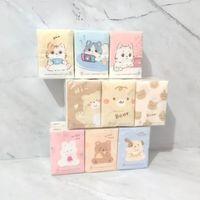 Sevimli Figürlü Çocuk Mendili 9'lu Paket