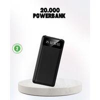 Çoklu Güvenlik Korumalı 20.000 Mah Powerbank Fener Özellikli