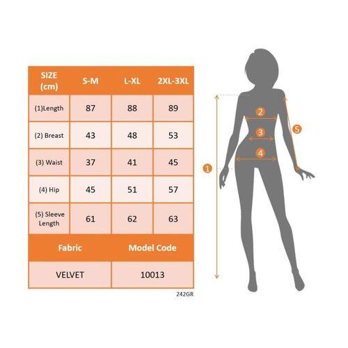 Kadın Uzun Kollu V Dantel Yakalı Mini Kadife Elbise