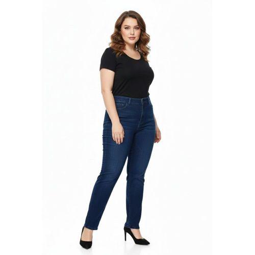 Kadın Jeans Pantolon Kemer Lastikli Düğmeli BGL-ST05059