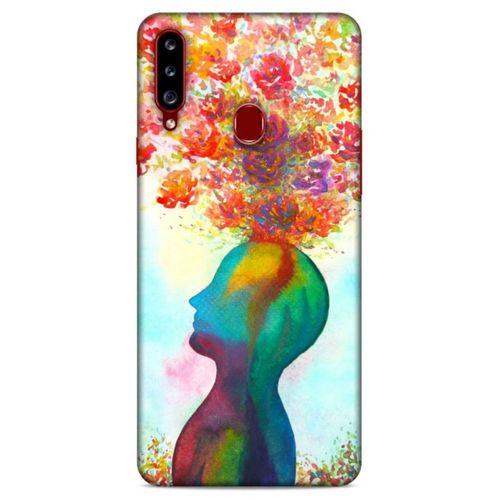 Lopard Samsung Galaxy A20s Uyumlu Kılıf Manipülasyon ☻ (46) Core Armor Kılıf Desenli