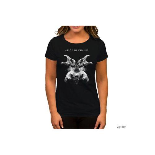 Alice in Chains Hollow Siyah Kadın Tişört