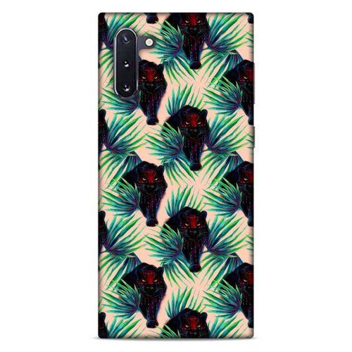 Lopard Samsung Galaxy Note 10 Uyumlu Kılıf Manipülasyon ☻ (6) Silikon Kılıf Desenli