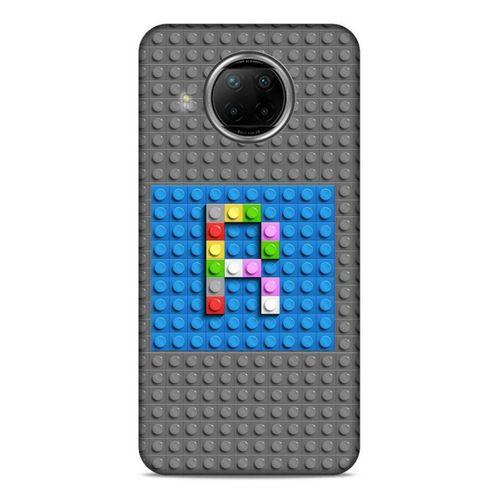 Lopard Xiaomi Redmi Note 9 Pro 5G Uyumlu Kılıf BloX (29) Arka Koruma Kılıfı R Harfi