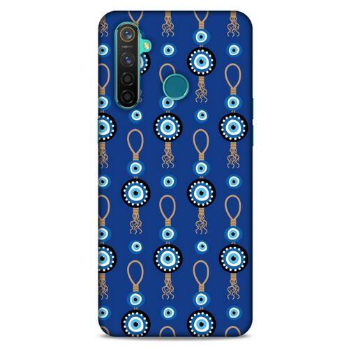 Nazarium (44) Desenli Silikon Kapak Oppo Realme 5 Pro Kılıf
