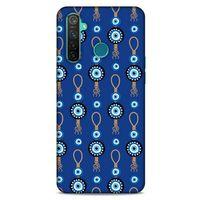 Nazarium (44) Desenli Silikon Kapak Oppo Realme 5 Pro Kılıf
