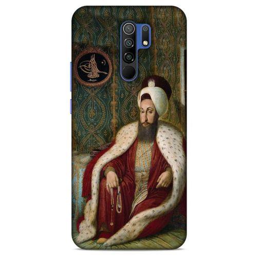Xiaomi Redmi 9 Uyumlu Kılıf Ottoman (28) Arka Kapak III. Selim