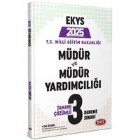 2025 EKYS Müdür ve Müdür Yardımcılığı 3 Deneme Data Yayınları