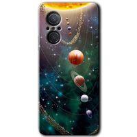 Huawei Nova 9 SE Kılıf HD Desen Baskılı Arka Kapak - Cosmos