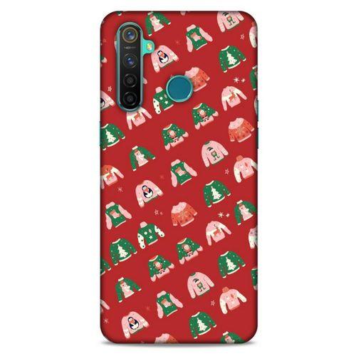 Yılbaşı Süsleri 05 Oppo Realme 5 Pro Kılıf Silikon Kapak