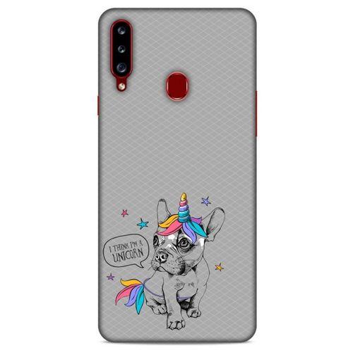Animax Unicorn Dog Samsung Galaxy A20s Kılıf Desenli Silikon