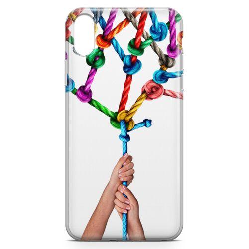 Apple iPhone XR Kılıf Bağlılık Arka Kapak Koruma Desenli Full Koruyucu