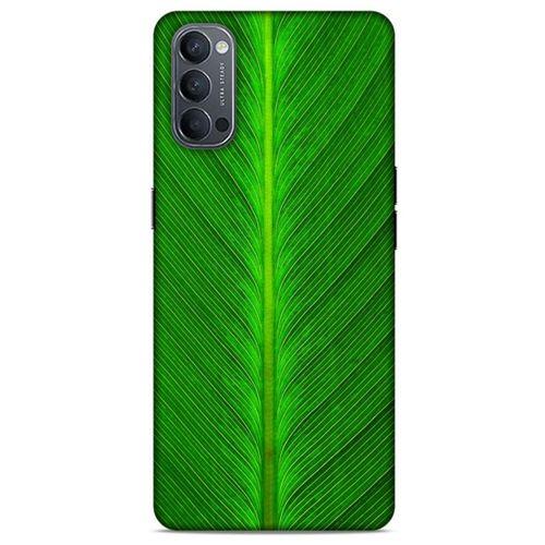 Lopard Oppo Reno 4 Uyumlu Kılıf Bahar (33) Hybrid Kılıf Yeşil