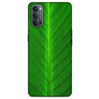 Lopard Oppo Reno 4 Uyumlu Kılıf Bahar (33) Hybrid Kılıf Yeşil