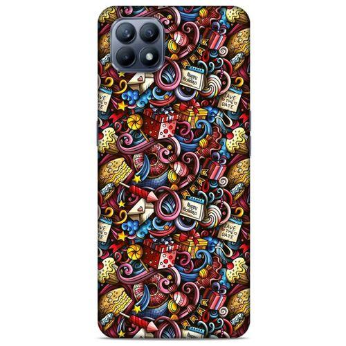 Graffitix (47) Desenli Silikon Kapak Huawei P40 Lite Kılıf