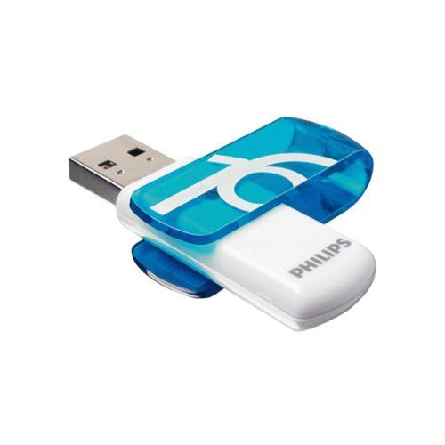 PHILIPS FM16FD05B, 16GB, USB 2.0, Vivid, Okyanus Mavisi, Flash Disk