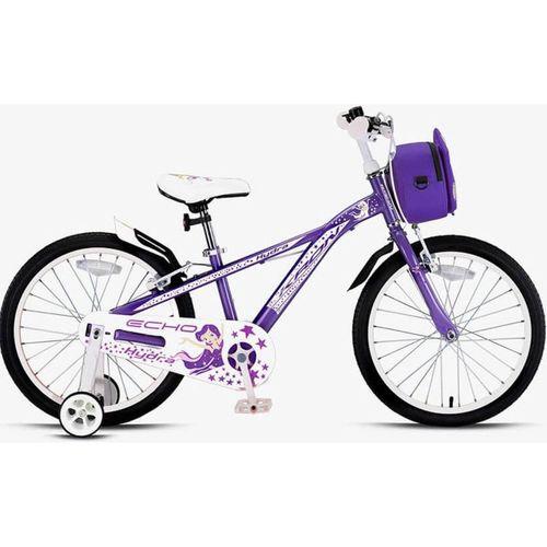 Kron Hydra 20 Jant Kız Çocuk Bisikleti Mor-Beyaz