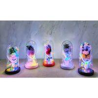 Işıklı Müzikli Romantik Gül Buketi