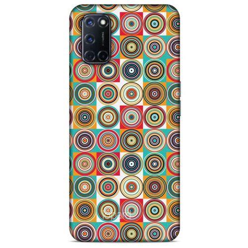 Oppo A92 Kılıf Pastel Renkler (44) Tough Armor Kılıf Karışık Renkli