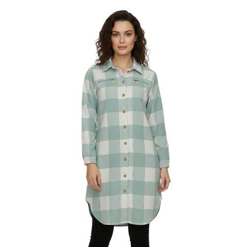 Kadın Oduncu Gömlek Tunik BGL-ST02454