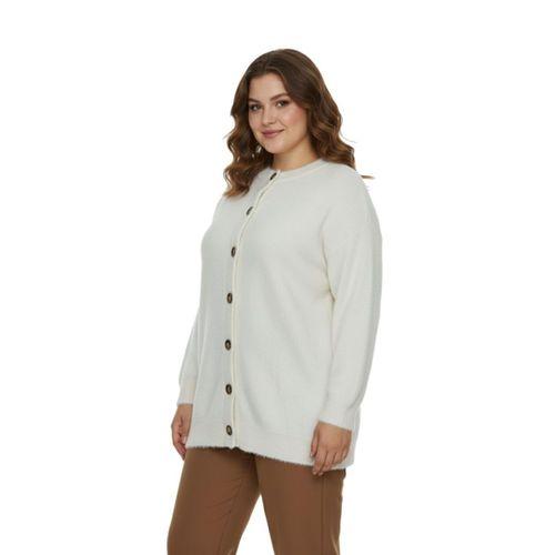 Kadın Triko Düğmeli Hırka 2416 BGL-ST04066