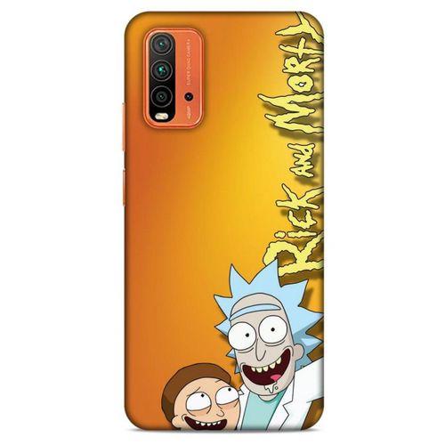 Xiaomi Redmi Note 9 4g Uyumlu Kılıf Rick And Morty (15) Antişok Kılıf Harry Herpson