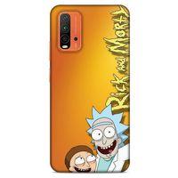 Xiaomi Redmi Note 9 4g Uyumlu Kılıf Rick And Morty (15) Antişok Kılıf Harry Herpson